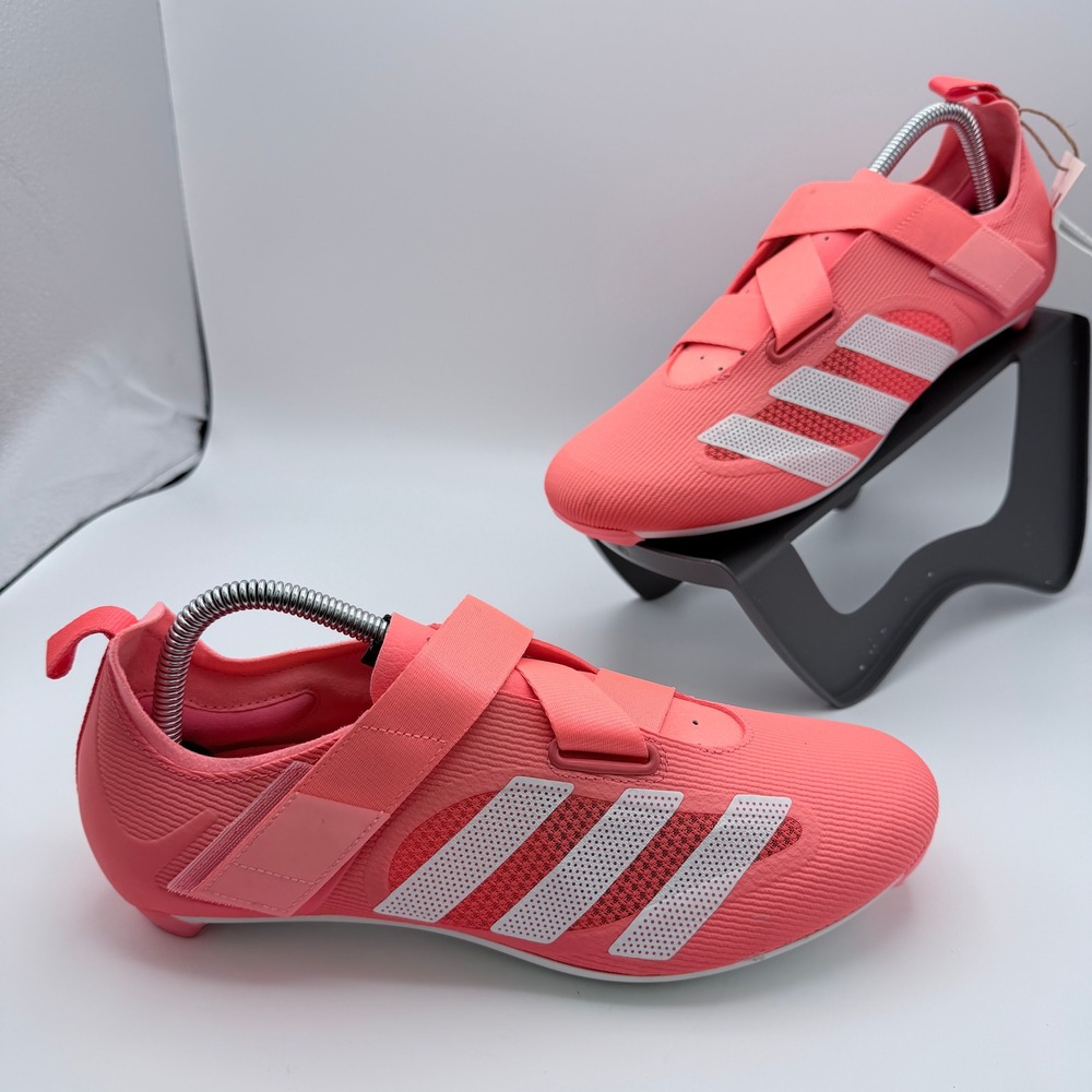 Adidas The Indoor Cycling Shoes Coral Pink GZ6343 Mens 7.5 Womens 8.5 NEW